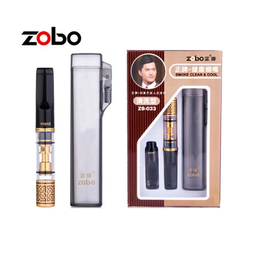 Zobo-Cigarette Holder فلتر سجائر معدني بتقنية الميكروبور – فلترة فعالة وأناقة في الاستخدام